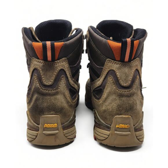 Asolo Flame GTX Hiking Boots Men\'s Size 8.5 Gorpcore Waterproof Suede Ukraine